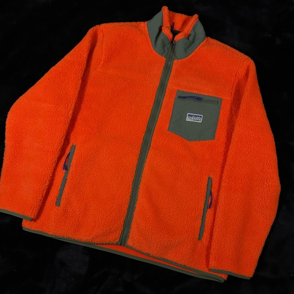 POLO RALPH LAUREN HUNTING FLEECE SHERPA FULL ZIP. JACKET SIZE XL MEN